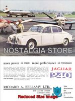 1969 Jaguar 240 Advert - Retro Car Ads - The Nostalgia Store